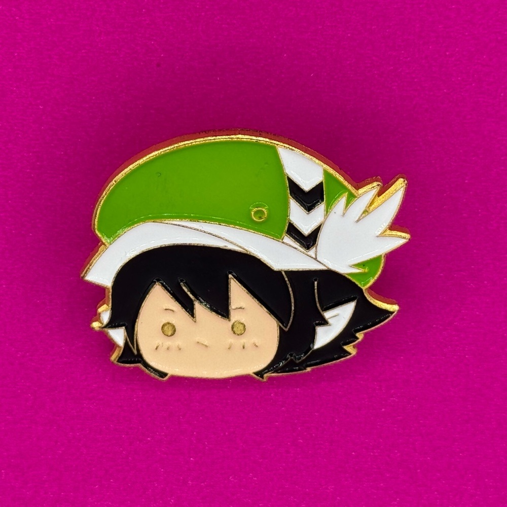 Chibi Anime Enamel Pin